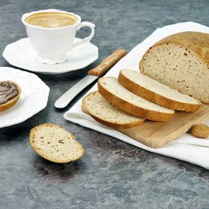 Düsseldorfer Stutenbrot Süßes Brot zuckerfrei low-carb keto glutenfrei