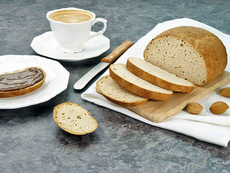 Düsseldorfer Stutenbrot Süßes Brot zuckerfrei low-carb keto glutenfrei