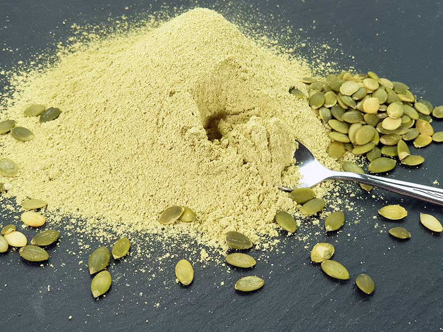 Kürbiskernmehl Kürbiskernprotein PREMIUM teilentölt & glutenfrei 400 g