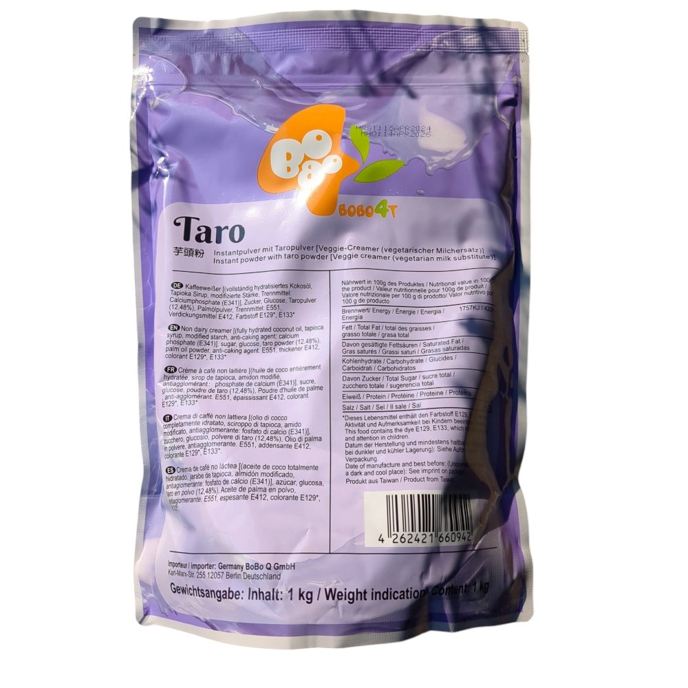 Taro Milch Bubble Tee Set – Bild 3