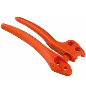 Original Löwe – 1 Paar Kunststoffgriffe für Griffform 04 (nach innen geschwungen) – Nr. 11.004/07