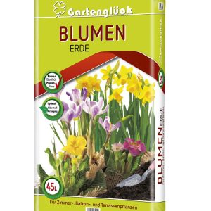 3 Sack Blumenerde 45 Liter