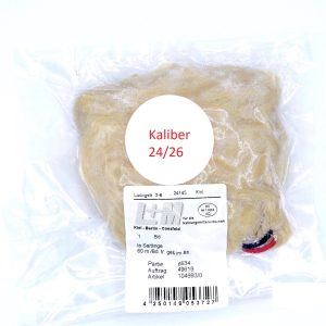 Saitling Kaliber 24/26trocken gesalzen60 Meter