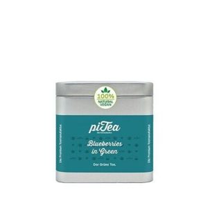 piTea Blueberries in Green – Fruchtiger Grüner Tee