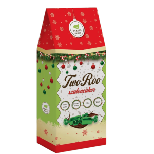 Weihnachtsbonbons mit TwoRoo getaucht in Kokosmilchschokolade 250 g