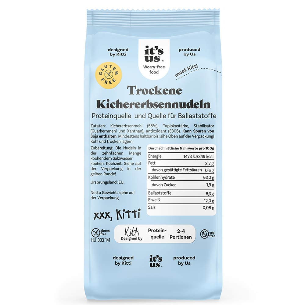 Glutenfreie vegane Kurze Makkaroni aus Kichererbsen 250 g – Bild 5
