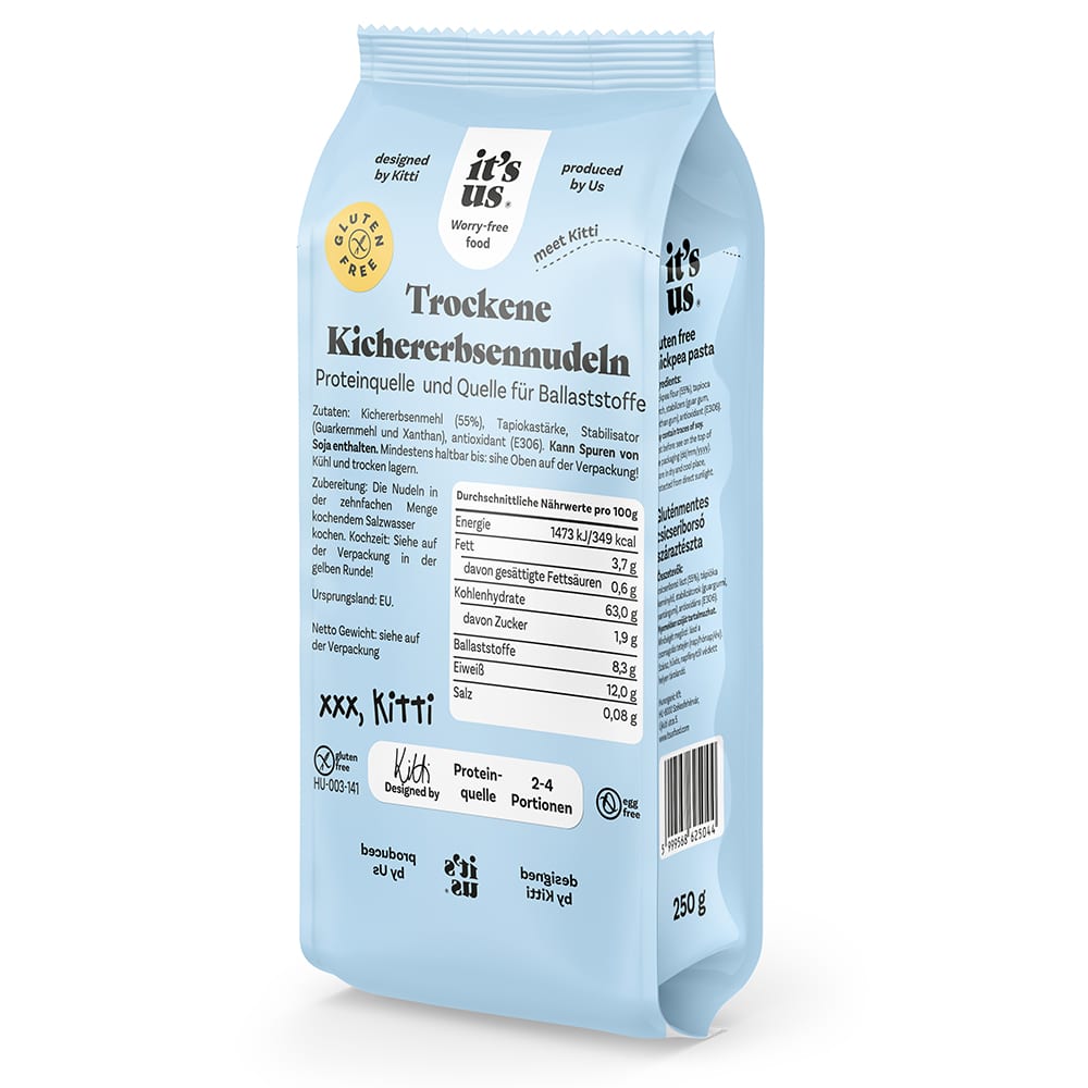 Glutenfreie vegane Kurze Makkaroni aus Kichererbsen 250 g – Bild 3