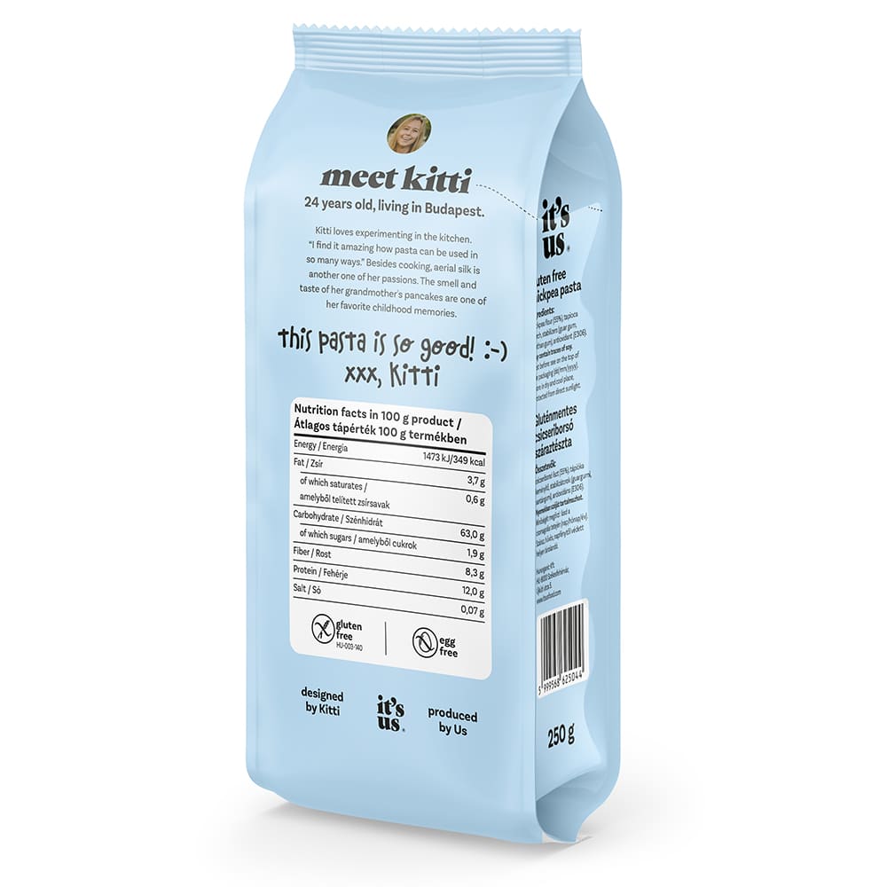 Glutenfreie vegane Kurze Makkaroni aus Kichererbsen 250 g – Bild 2