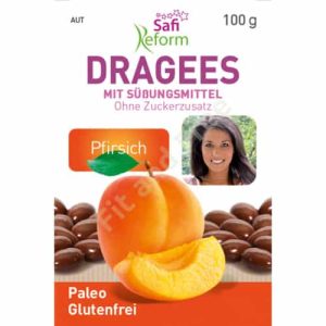 Aprikosen Dragees mit Erythrit (glutenfrei, paleo) 100 g