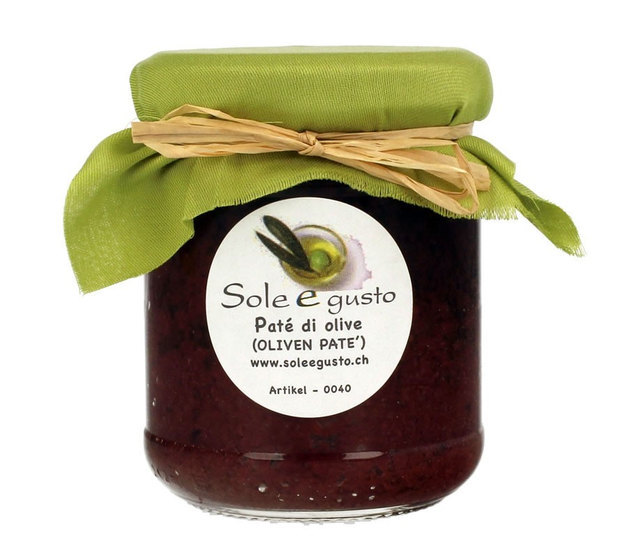 12 x 200g Paté di olive – Paté aus Oliven