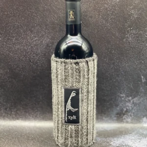 Gestrickter Weinkühler
