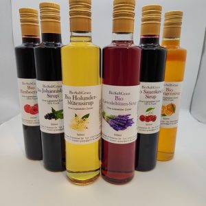 6 er Kennenlernkiste Biosirup ohne zugesetzten Zucker