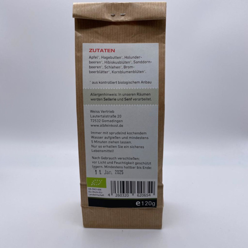 Albfeinkost – Alb-Beeren, Teemischung, 120g – Bild 2
