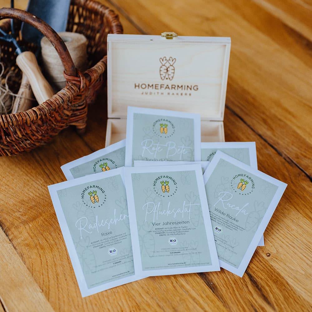 SET: Homefarming für Anfänger (Homefarming-Buch + Anfänger-Saatgutbox) – Bild 4