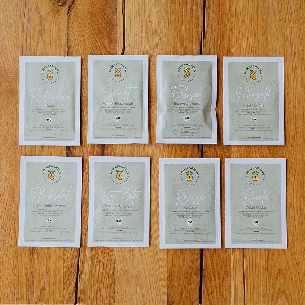 SET: Homefarming für Anfänger (Homefarming-Buch + Anfänger-Saatgutbox) – Bild 5