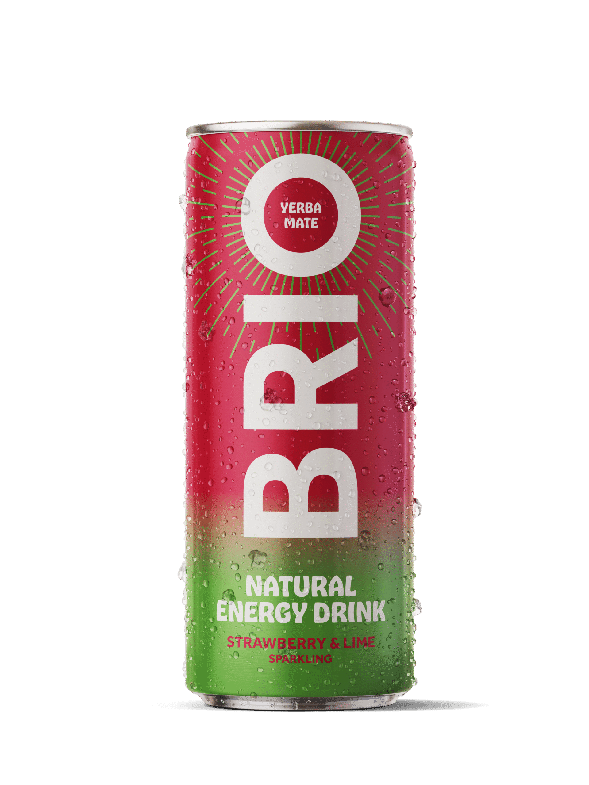 Brio Mate Strawberry & Lime Sparkling bio 25cl – in Dose Kiste 12x25cl