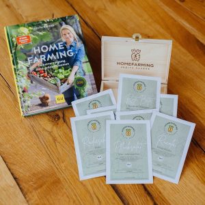 SET: Homefarming für Anfänger (Homefarming-Buch + Anfänger-Saatgutbox)