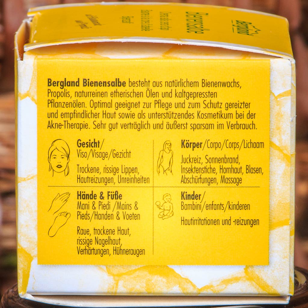 Bienenwachs-Salbe mit Propolis im Tiegel 30ml – Bild 4