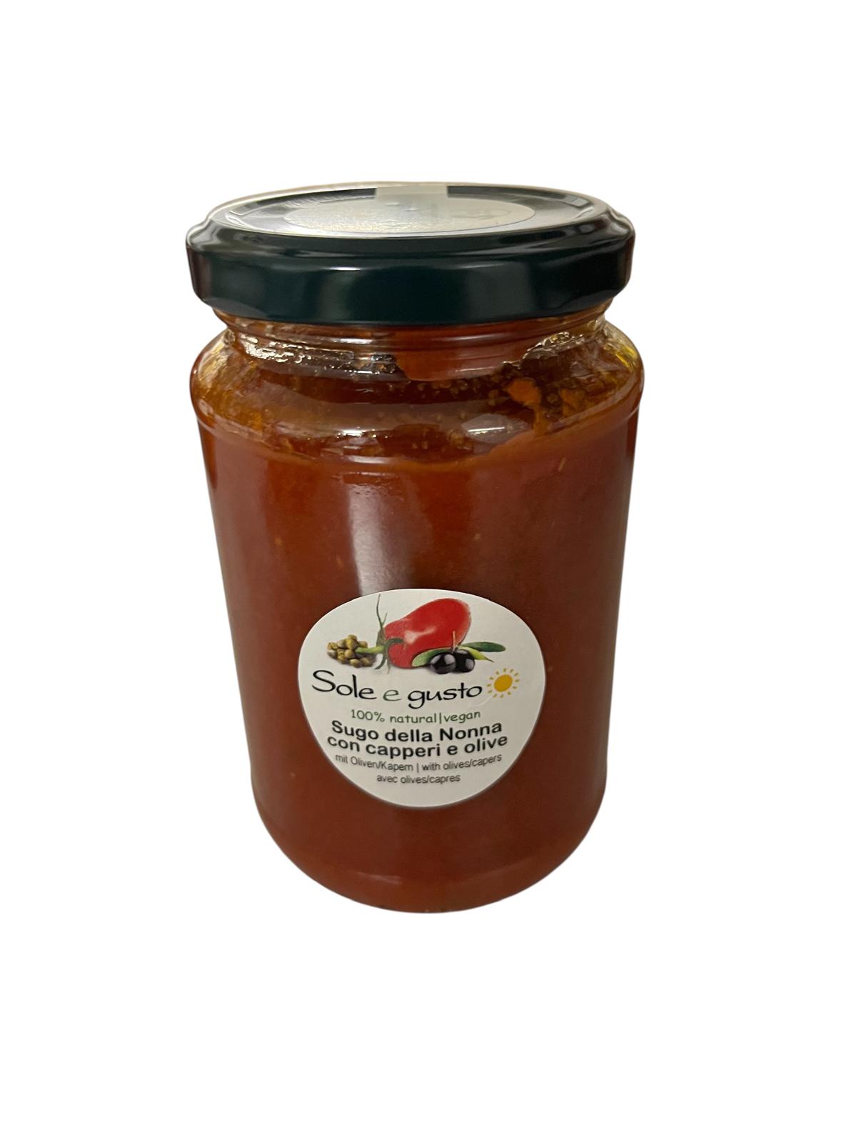 Sugo della Nonna – Tomaten-Sauce nach Bauernart – 350g