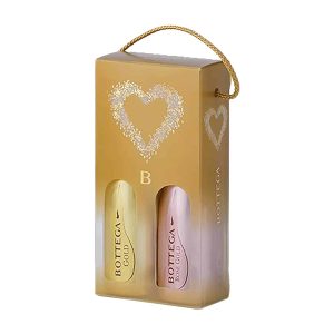Bottega Gold Prosecco & Rosé Gold Spumante im handlichen Geschenkkarton 0,4l