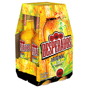 DESPERADOS TEQUILA BEER 4 x 0,33 Liter