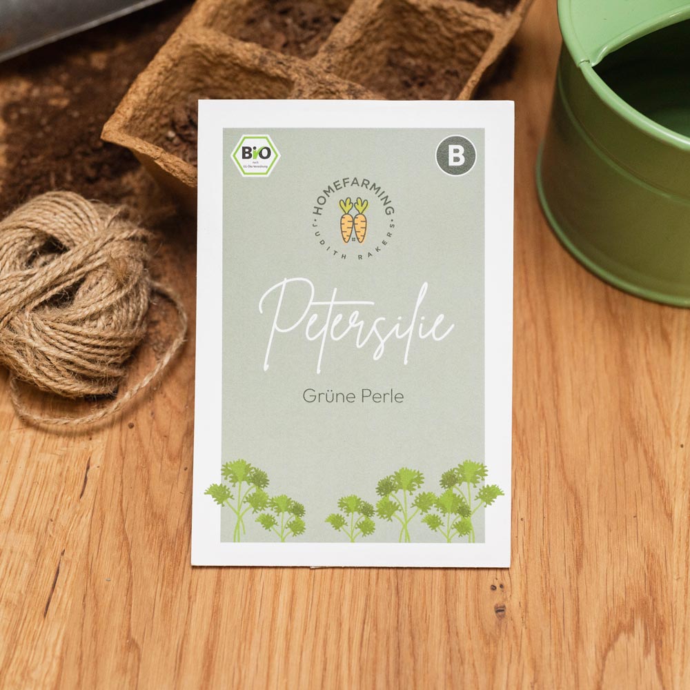 Bio-Saatgut Petersilie „Grüne Perle“