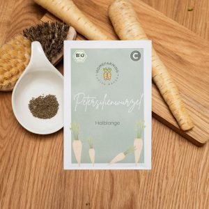 Bio-Saatgut Petersilienwurzel „Halblange“