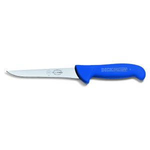 F. Dick ErgoGrip Ausbeinmesser13 cm Klingenlänge, gerade & starr, blau