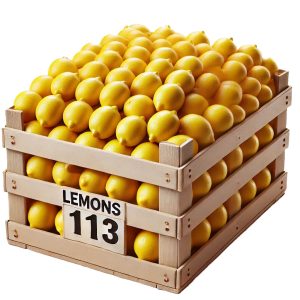 Zitronen 100 Stück