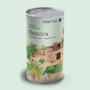 PURE TEA „Namira Pfefferminze“ Bio Kräutertee 30g in der Teedose – Loser Tee