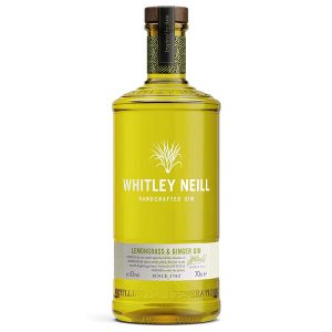 Whitley Neill Lemongrass & Ginger Dry Gin 43% Vol. 0,7 Ltr. Flasche