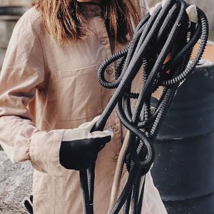 Textil-Gartenschlauch Deluxe, Komplett-Set 15m schwarz