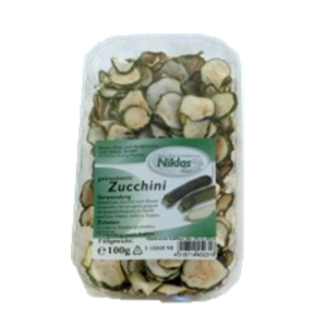 Zucchini in Scheiben / getrocknet, 50g
