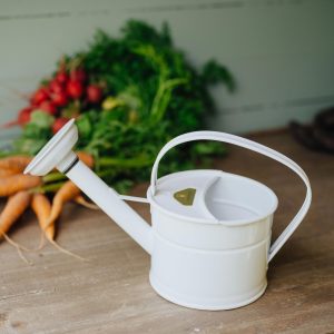 Homefarming Gießkanne 0,8 Liter, weiß