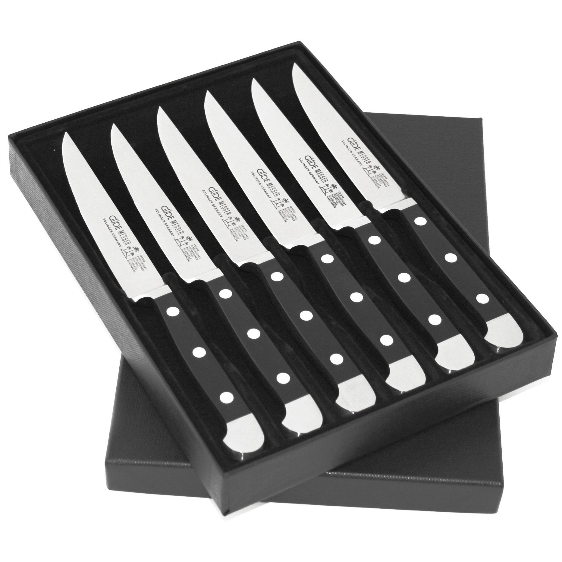 66-1313/12 - 6 x Steakmesser im Geschenkkarton - Serie Alpha