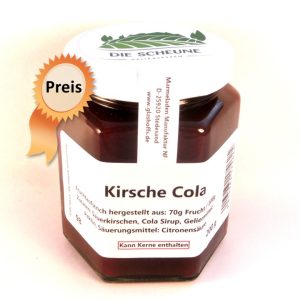 Kirsche Cola Fruchtaufstrich Preisgekrönt 200g