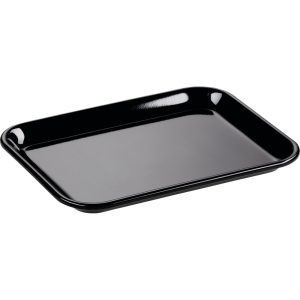 Melaminplatte schwarz 200 x 150 mm