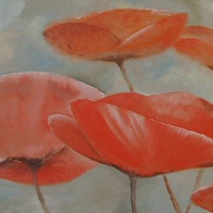 Ölgemälde “Mohnfeld”