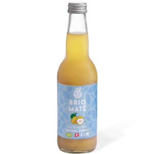 Brio Mate Pear Morning Blend bio 33cl – in Glaschflasche Kiste 12x33cl
