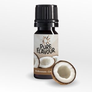 Pure Flavour KOKOSNUSS Aroma 30 ml Tropfen Drops ungesüsst zuckerfrei