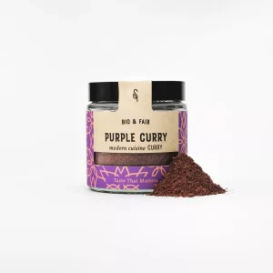 Bio Purple Curry – Aromatische Currymischung mit Hibiskus