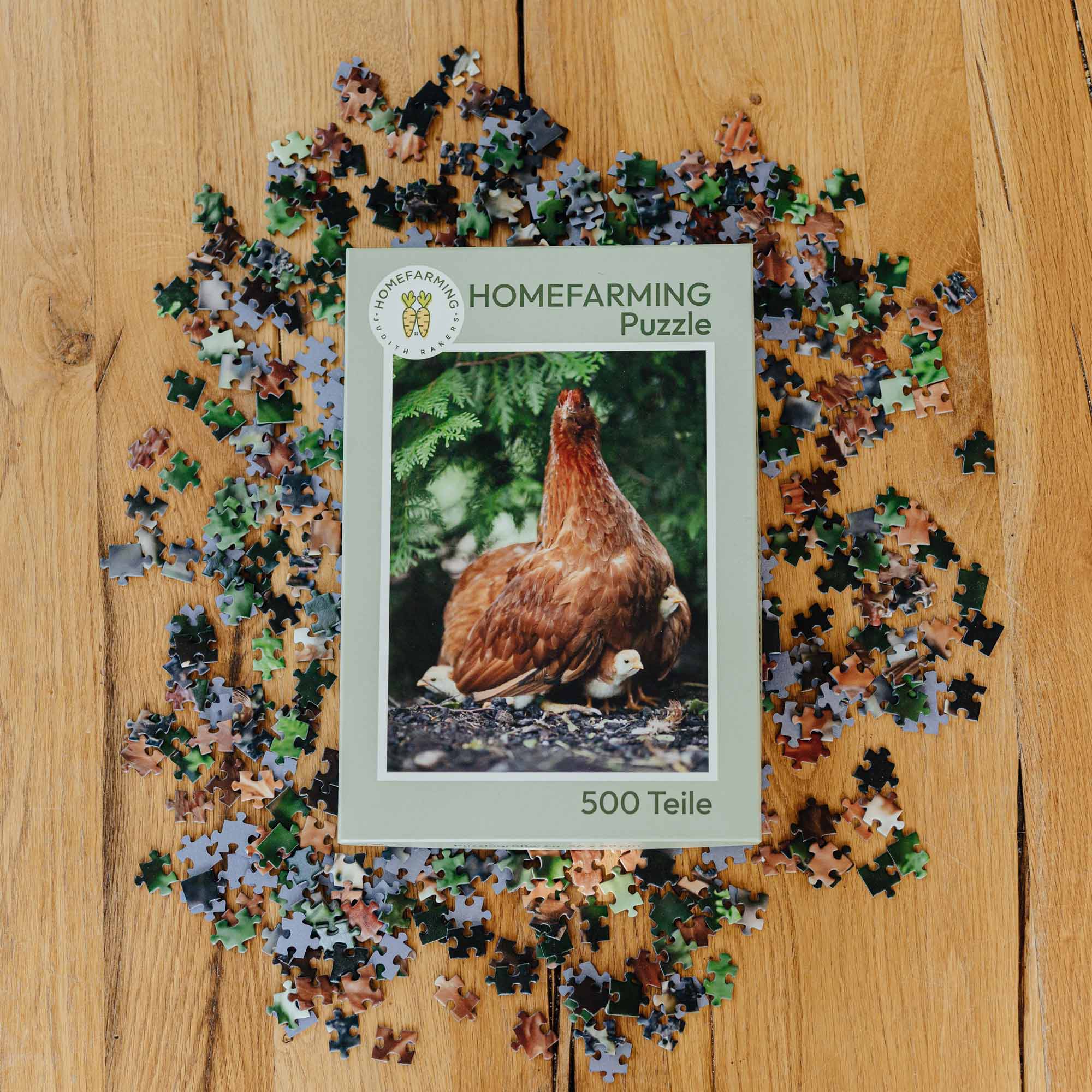 Hühner Puzzle 500 Teile