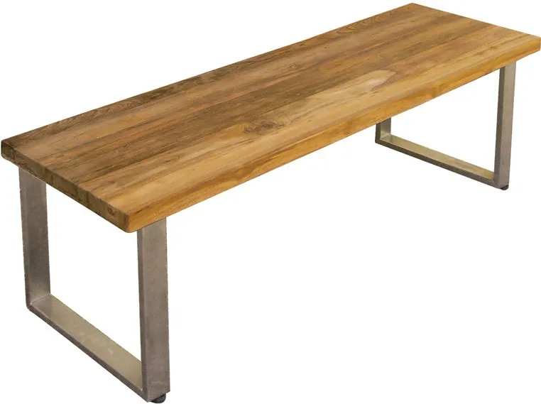 Matahari Teak Gartenbank Arthus Fusion o. Rückenlehne 180 cm