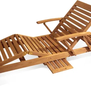 Matahari Gartenliege Royal Princess, Teakholz