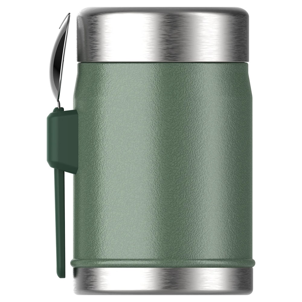 The Legendary Food Jar + Spork – Hammertone Green – Bild 3