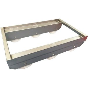 Transport Rolli CNS mit Kippmoment 600×400 mm