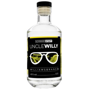 schwarzstoff UNCLE WILLY – Williamsbrand, 40% vol – 0,5l