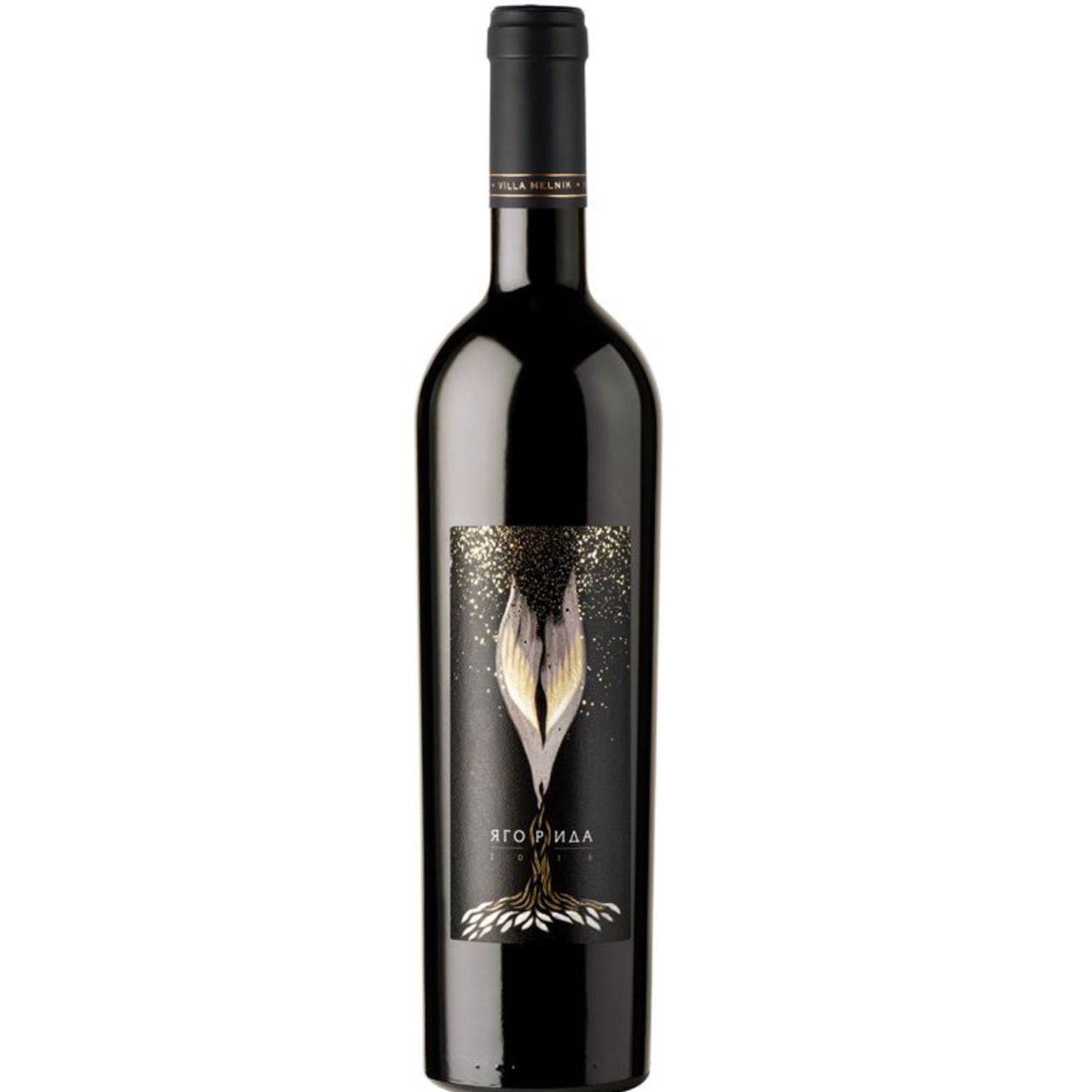Extravaganter Rotwein Jagorida Villa Melnik 2016, 0,75 L limitiert