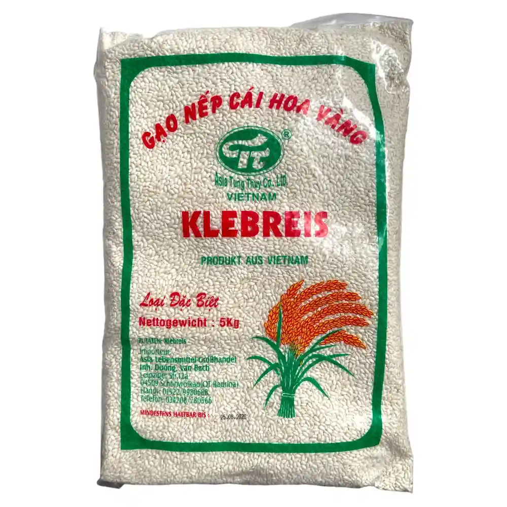 Klebreis Nep Cai Hoa Vang 1kg/5kg nach Auswahl