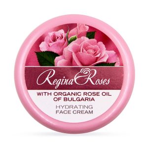 Gesichtscreme mit bulgarischem Bio-Rosenöl „Regina Roses“, 30 ml
